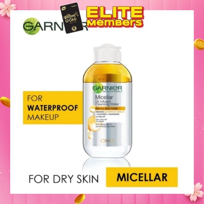 GARNIER Skin Naturals Micellar Oil-Infused Cleansing Water (For Dry Skin) 125ml