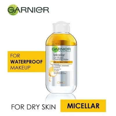 GARNIER Skin Naturals Micellar Oil-Infused Cleansing Water (For Dry Skin) 125ml