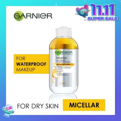 GARNIER Skin Naturals Micellar Oil-Infused Cleansing Water (For Dry Skin) 125ml