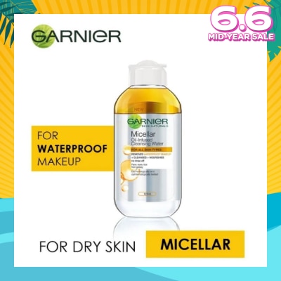 GARNIER Skin Naturals Micellar Oil-Infused Cleansing Water (For Dry Skin) 125ml