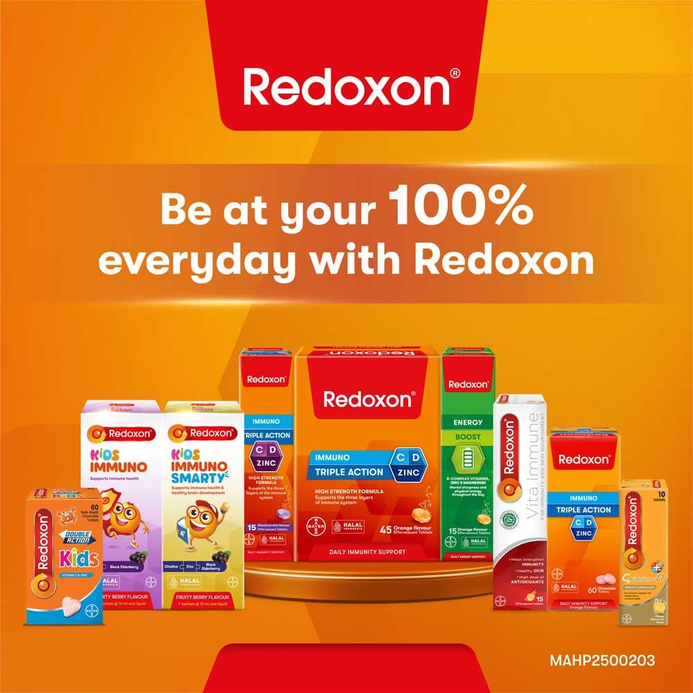 Triple Action Vitamin C, D & Zinc Immunity Effervescent Blackcurrant 30s