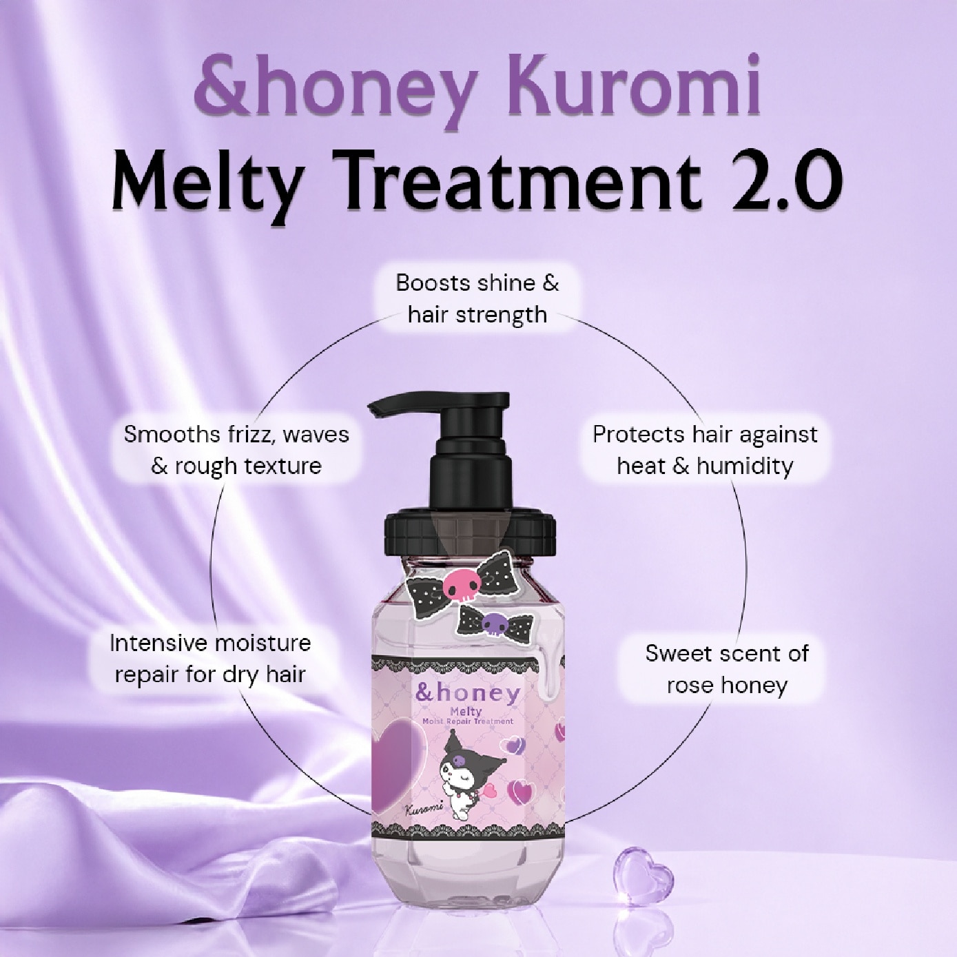 Limited Edition Kuromi Melty Moist Repair Treatment Step 2 445g image