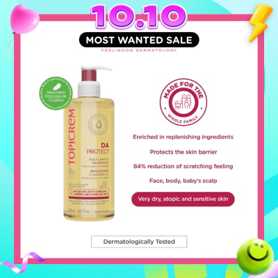 TOPICREM DA Protect Lipid Replenishing Cleansing Oil 500ml image