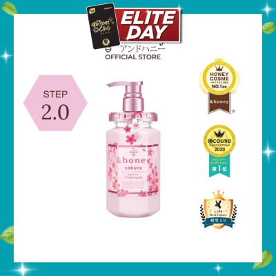 &HONEY Sakura Deep Moist Treatment Step 2 445g image