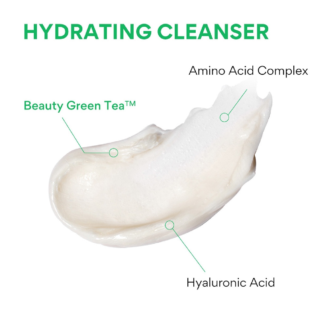 Green Tea Amino Hydrating Cleansing Foam 150g
