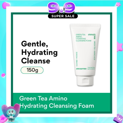 INNISFREE - Green Tea Amino Hydrating Cleansing Foam 150g image