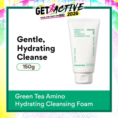 INNISFREE - Green Tea Amino Hydrating Cleansing Foam 150g image