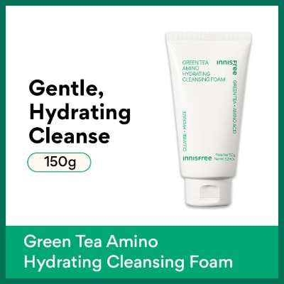 INNISFREE - Green Tea Amino Hydrating Cleansing Foam 150g