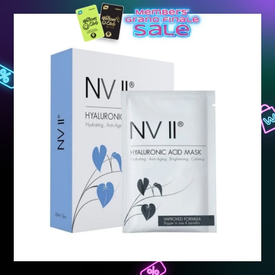 NVII Hyaluronic Acid Sheet Mask (For Hydrating, Anti-Aging, Brightening & Calming) 3s