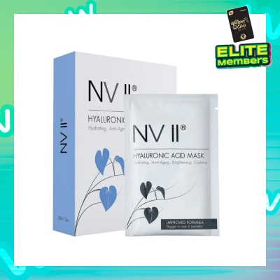 NVII Hyaluronic Acid Sheet Mask (For Hydrating, Anti-Aging, Brightening & Calming) 3s