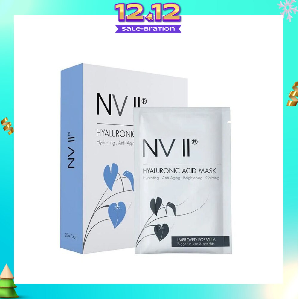 Hyaluronic Acid Sheet Mask (For Hydrating, Anti-Aging, Brightening & Calming) 3s
