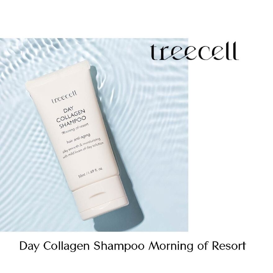 Morning Of Resort Day Collagen Shampoo (For Repairs Damaged Hair & Reduces Hair Loss) 50ml