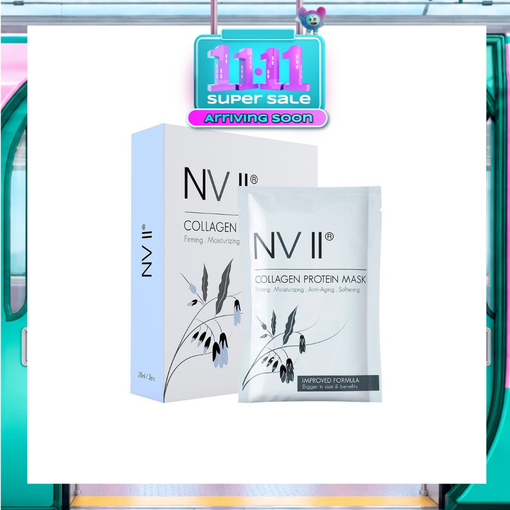 Collagen Protein Sheet Mask (For Firming, Moisturizing, Anti Aging & Softening) 3s image