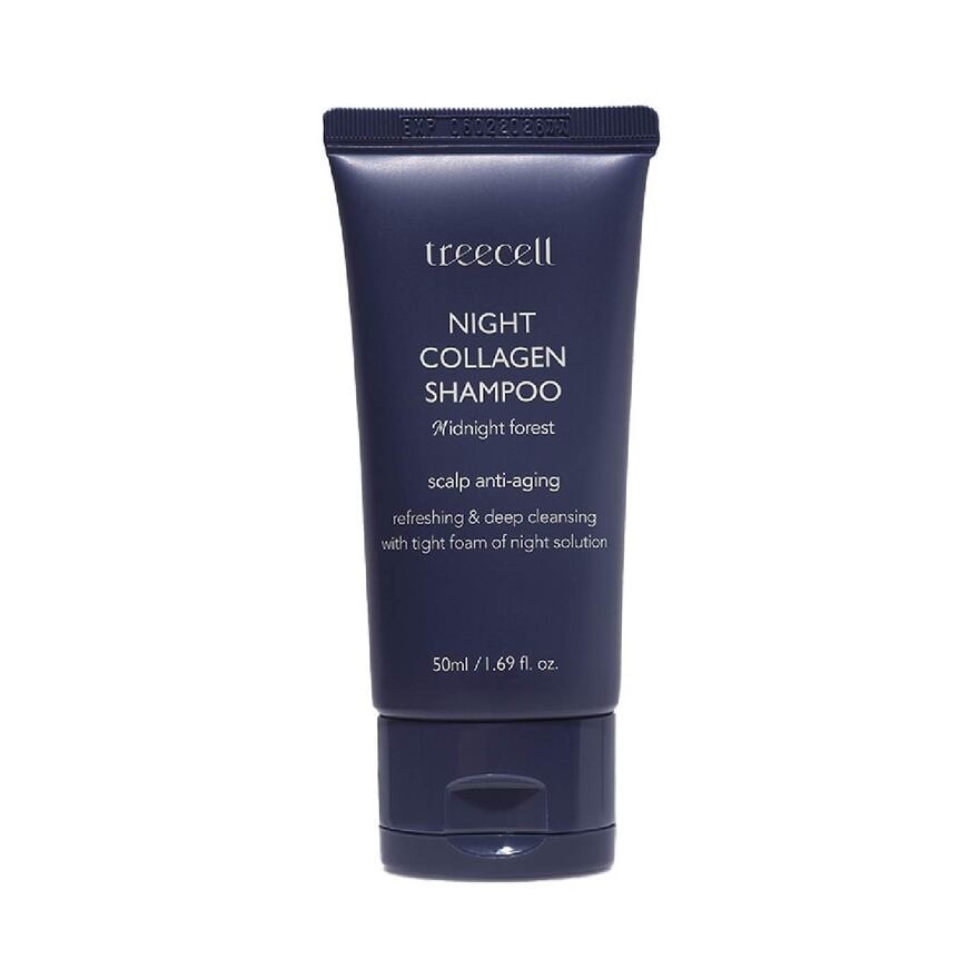 Midnight Forest Night Collagen Shampoo (For Oily & Sensitive Scalp & Deep Cleansing) 50ml