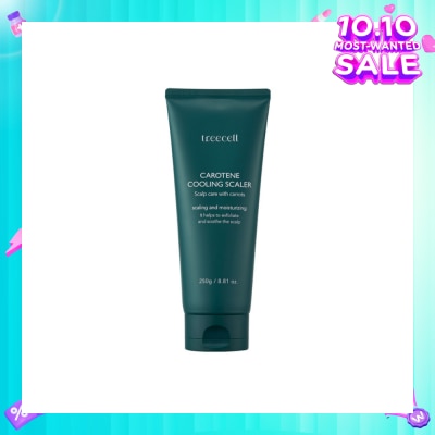 TREECELL Carotene Cooling Scaler (To Exfoliate & Soothe The Scalp) 250mg (Expiry: Jun`2026)