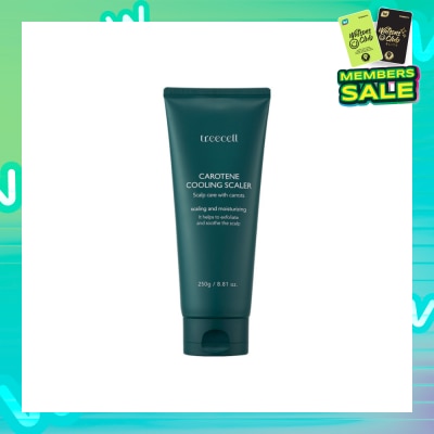 TREECELL Carotene Cooling Scaler (To Exfoliate & Soothe The Scalp) 250mg