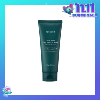 TREECELL Carotene Cooling Scaler (To Exfoliate & Soothe The Scalp) 250mg (Expiry: Jun`2026)