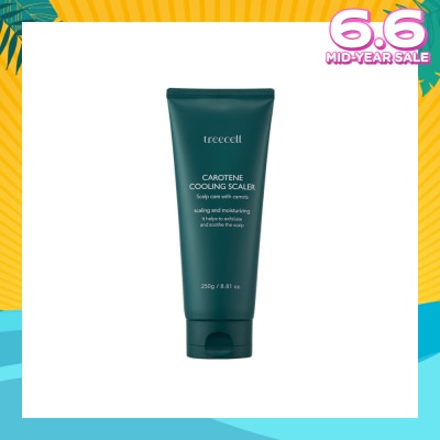TREECELL Carotene Cooling Scaler (To Exfoliate & Soothe The Scalp) 250mg
