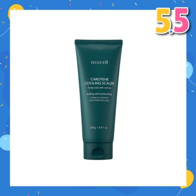 TREECELL Carotene Cooling Scaler (To Exfoliate & Soothe The Scalp) 250mg