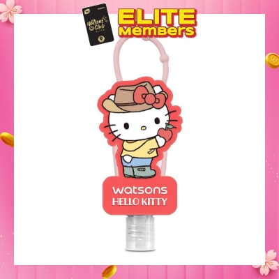 WATSONS Hello Kitty Anti-Oxidising Raspberry Antibacterial Hand Sanitiser (Kills 99.9% Germs) 30ml