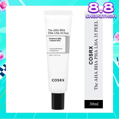 COSRX The AHA BHA PHA LHA 35 Peel (To Improve Skin Texture & Unclog Pores) 30ml