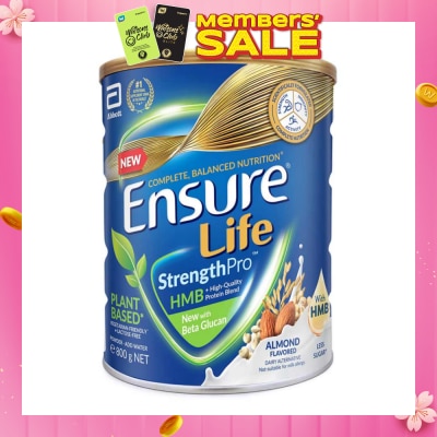 ENSURE Strength Pro With HMB Almond (Less Sugar) 800g (Expiry: Sep`2026)