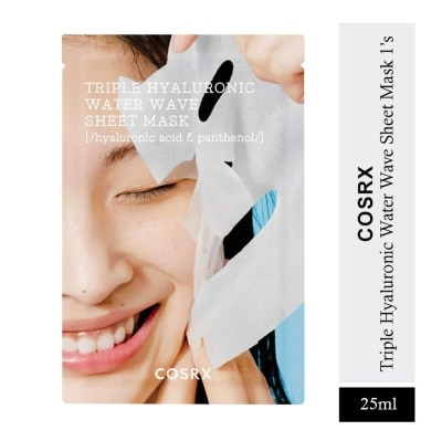 COSRX Triple Hyaluronic Water Wave Sheet Mask (For Dry Skin) 1s