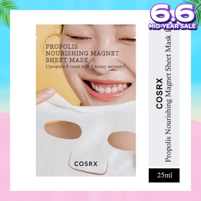 COSRX Propolis Nourishing Magnet Sheet Mask (For Tired Skin & Anti-Aging) 1s