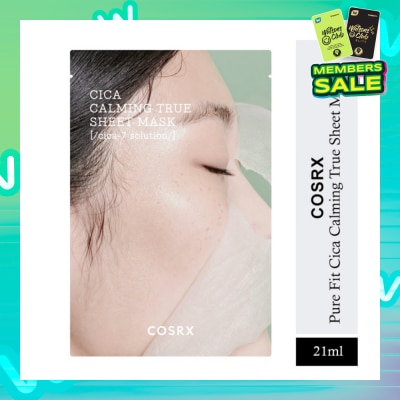 COSRX Cica Calming True Sheet Mask (Calming & Soothing) 1s