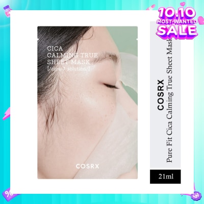 COSRX Cica Calming True Sheet Mask (Calming & Soothing) 1s