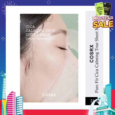 COSRX Cica Calming True Sheet Mask (Calming & Soothing) 1s