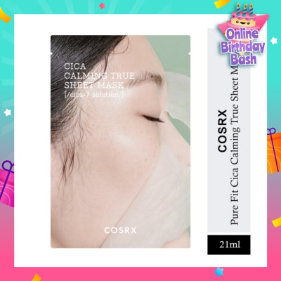 COSRX Cica Calming True Sheet Mask (Calming & Soothing) 1s