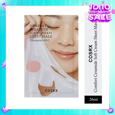 COSRX Comfort Ceramide Soft Cream Sheet Mask 1s (Expiry: April`2026)