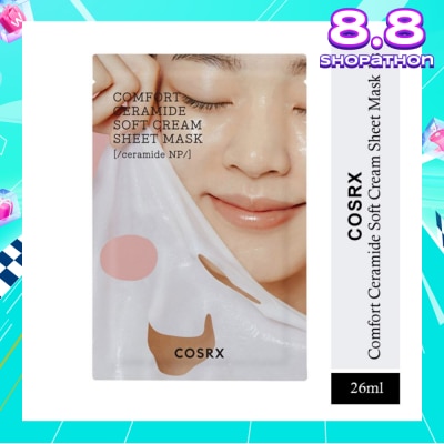 COSRX Comfort Ceramide Soft Cream Sheet Mask (For Strengthen Skin Barrier) 1s