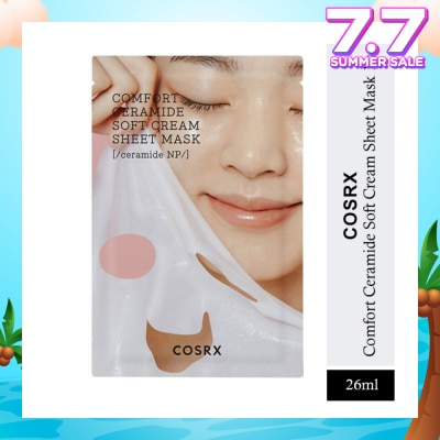 COSRX Comfort Ceramide Soft Cream Sheet Mask (For Strengthen Skin Barrier) 1s