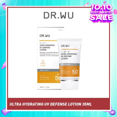 DR. WU Suncare Ultra Hydrating UV Defense Lotion Water Boost SPF50+ PA++++ 35ml