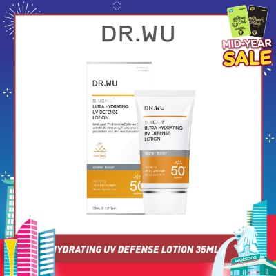 DR. WU Suncare Ultra Hydrating UV Defense Lotion Water Boost SPF50+ PA++++ 35ml