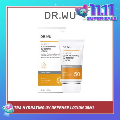 DR. WU Suncare Ultra Hydrating UV Defense Lotion Water Boost SPF50+ PA++++ 35ml