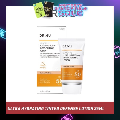 DR. WU Suncare Ultra Hydrating Tinted Defense Lotion SPF50+ PA++++ 35ml