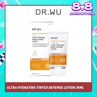 DR. WU Suncare Ultra Hydrating Tinted Defense Lotion SPF50+ PA++++ 35ml