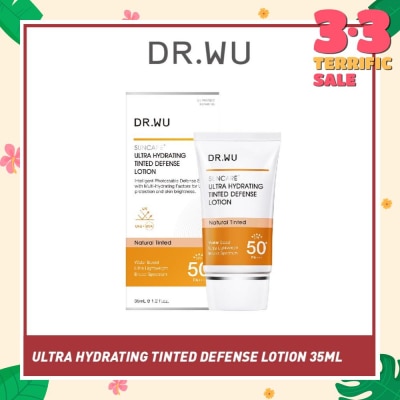 DR. WU Suncare Ultra Hydrating Tinted Defense Lotion SPF50+ PA++++ 35ml