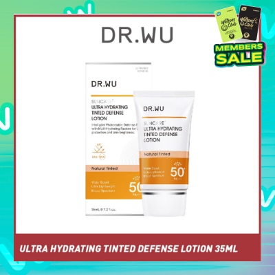 DR. WU Suncare Ultra Hydrating Tinted Defense Lotion SPF50+ PA++++ 35ml