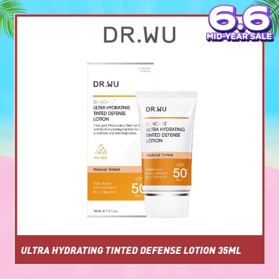 DR. WU Suncare Ultra Hydrating Tinted Defense Lotion SPF50+ PA++++ 35ml