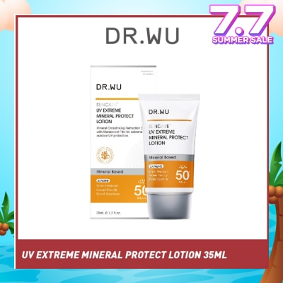 DR. WU Suncare UV Extreme Mineral Protect Lotion Mineral Based SPF50+ PA++++ 35ml