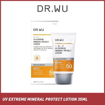 DR. WU Suncare UV Extreme Mineral Protect Lotion Mineral Based SPF50+ PA++++ 35ml