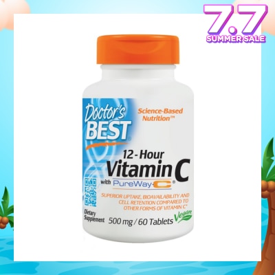 DOCTOR'S BEST Sustained Release Vitamin C With PW-C Tablet 60s (Expiry: Feb`2026)