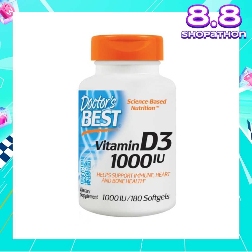 Vitamin D3 1000IU Softgel 180s
