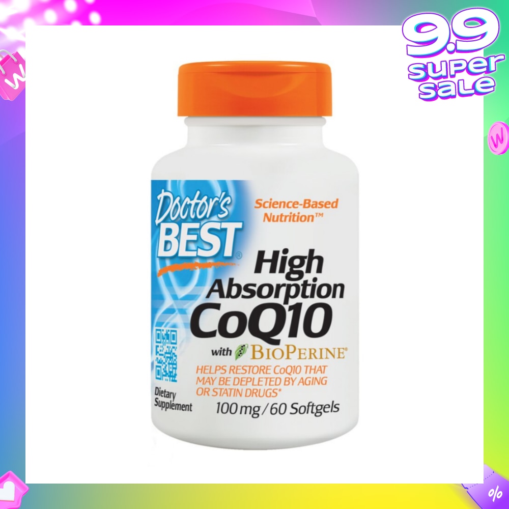 CoQ10 BioPerine 100mg 60 Soft gels