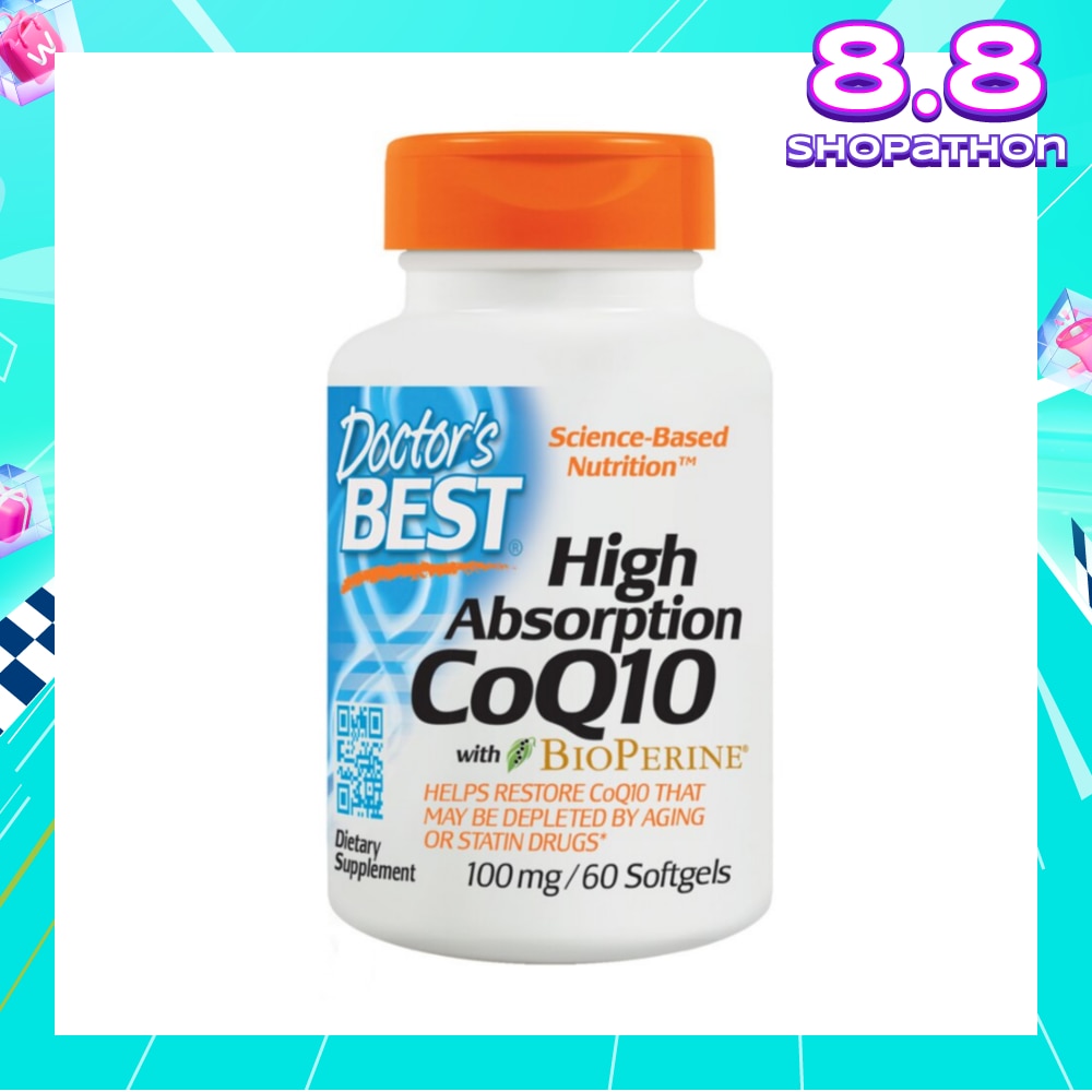 CoQ10 BioPerine 100mg 60 Soft gels