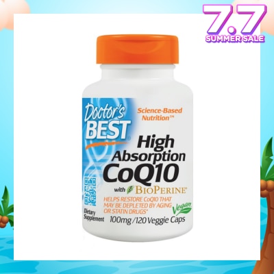 DOCTOR'S BEST CoQ10 BP 100 mg 120 Capsules